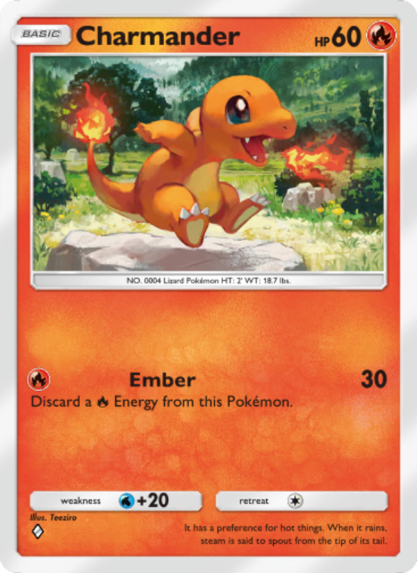 Charmander 033/286 — Genetic Apex (English Pokémon TCG card)