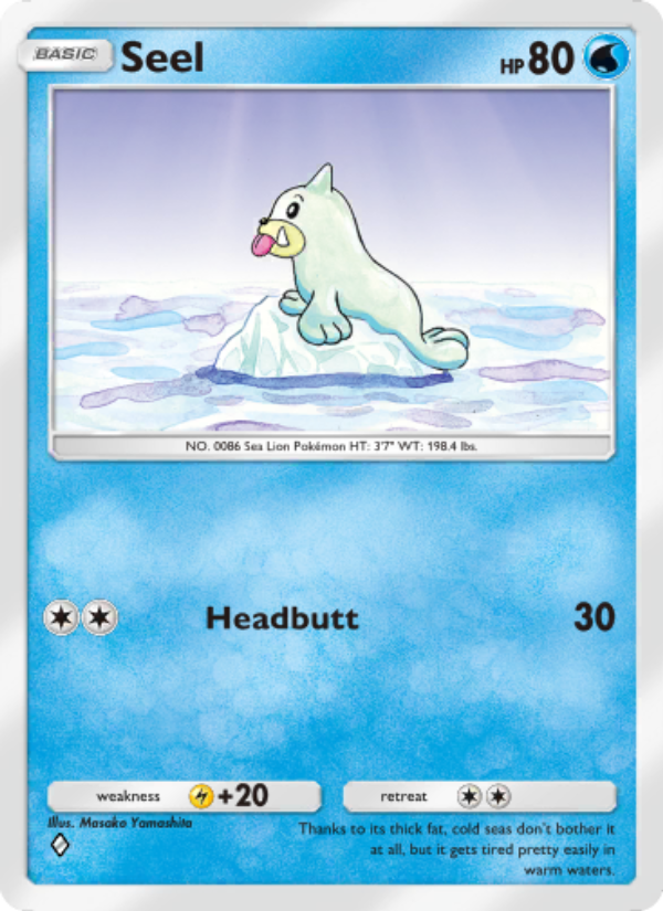Seel 064/286 — Genetic Apex (English Pokémon TCG card)