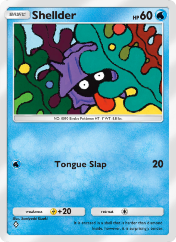 Shellder 066/286 — Genetic Apex (English Pokémon TCG card)