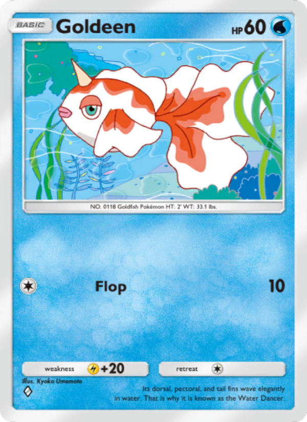 Goldeen 072/286 — Genetic Apex (English Pokémon TCG card)