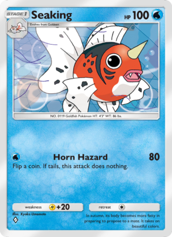 Seaking 073/286 — Genetic Apex (English Pokémon TCG card)