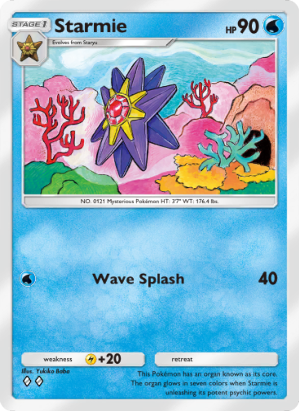 Starmie 075/286 — Genetic Apex (English Pokémon TCG card)