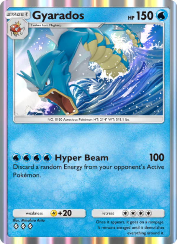 Gyarados 078/286 — Genetic Apex (English Pokémon TCG card)