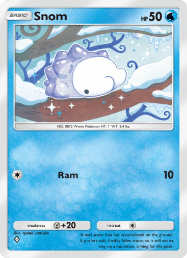 Snom 092/286 — Genetic Apex (English Pokémon TCG card)