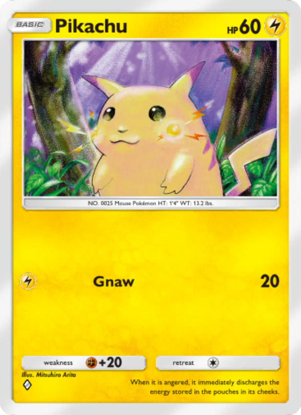 Pikachu 094/286 — Genetic Apex (English Pokémon TCG card)