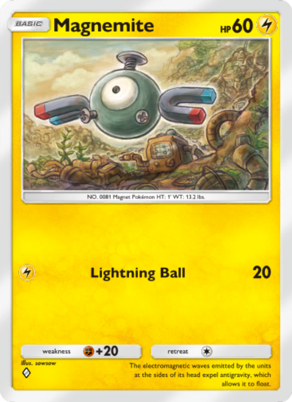 Magnemite 097/286 — Genetic Apex (English Pokémon TCG card)