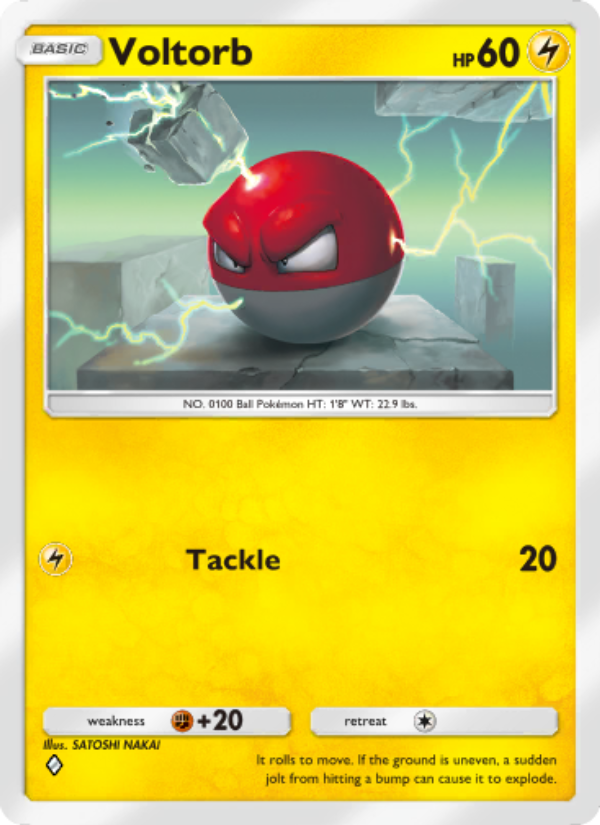 Voltorb 099/286 — Genetic Apex (English Pokémon TCG card)