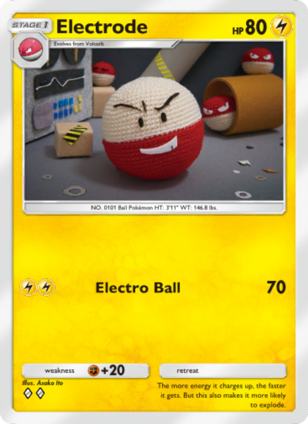 Electrode 100/286 — Genetic Apex (English Pokémon TCG card)