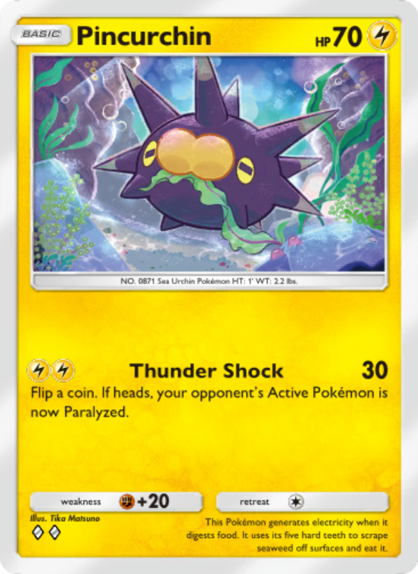 Pincurchin 112/286 — Genetic Apex (English Pokémon TCG card)