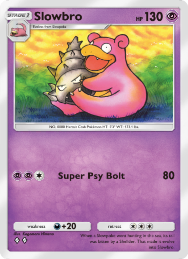 Slowbro 119/286 — Genetic Apex (English Pokémon TCG card)