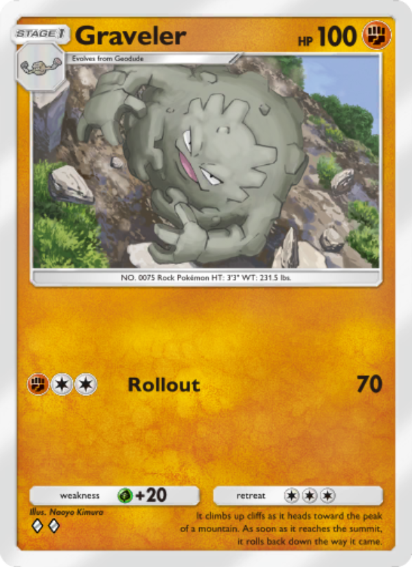 Graveler 148/286 — Genetic Apex (English Pokémon TCG card)