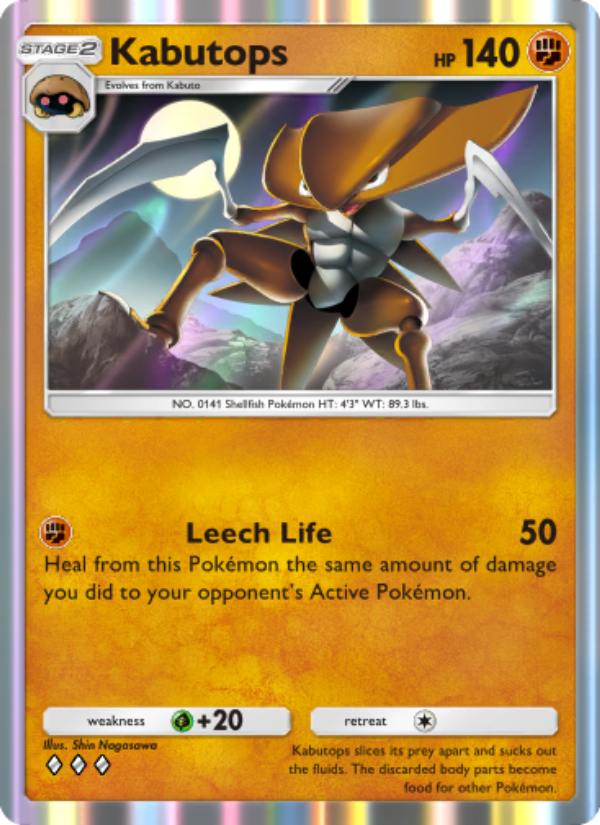Kabutops 159/286 — Genetic Apex (English Pokémon TCG card)