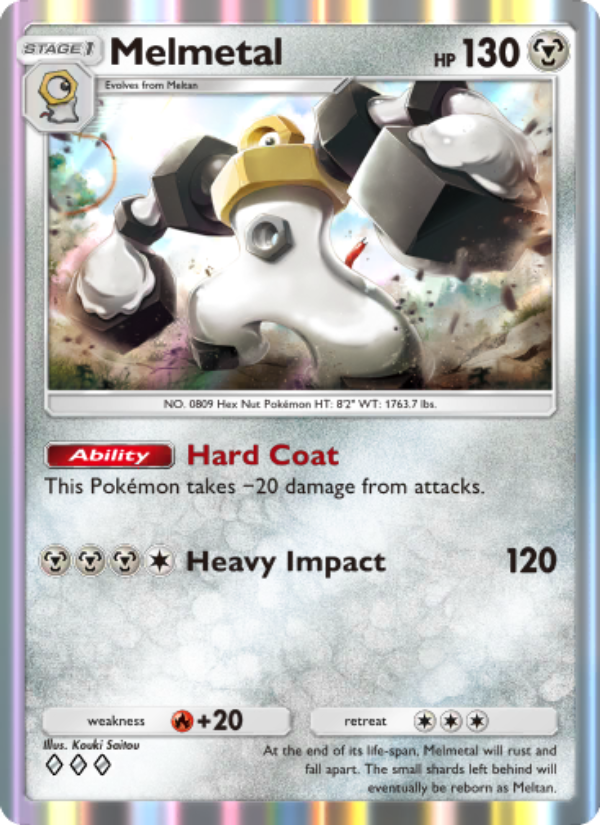 Melmetal 182/286 — Genetic Apex (English Pokémon TCG card)