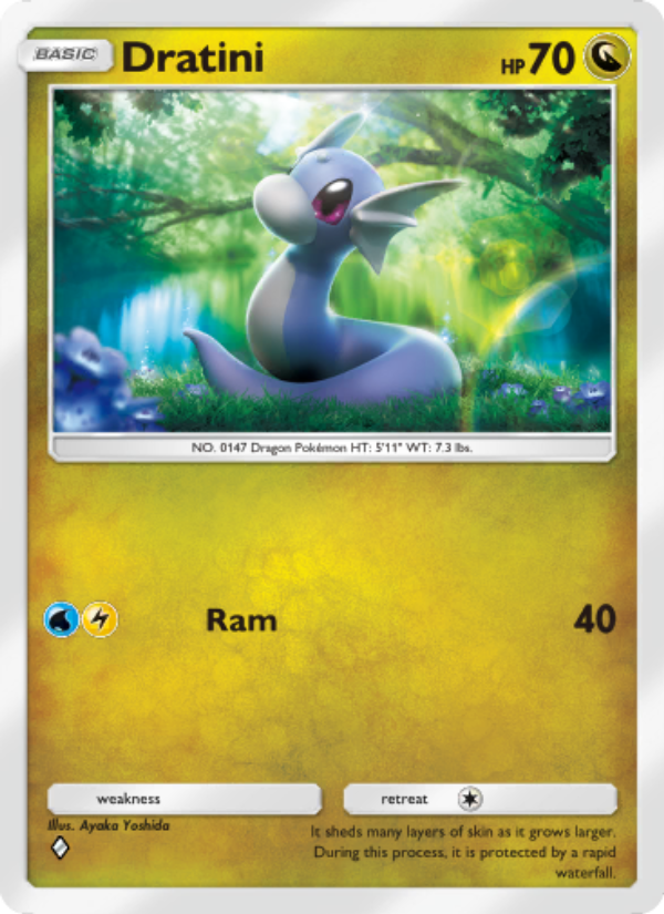 Dratini 183/286 — Genetic Apex (English Pokémon TCG card)