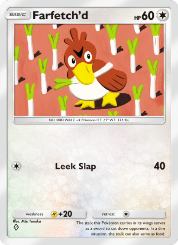 Farfetch'd 198/286 — Genetic Apex (English Pokémon TCG card)