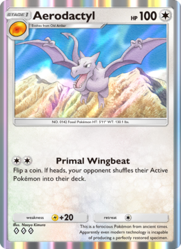 Aerodactyl 210/286 — Genetic Apex (English Pokémon TCG card)