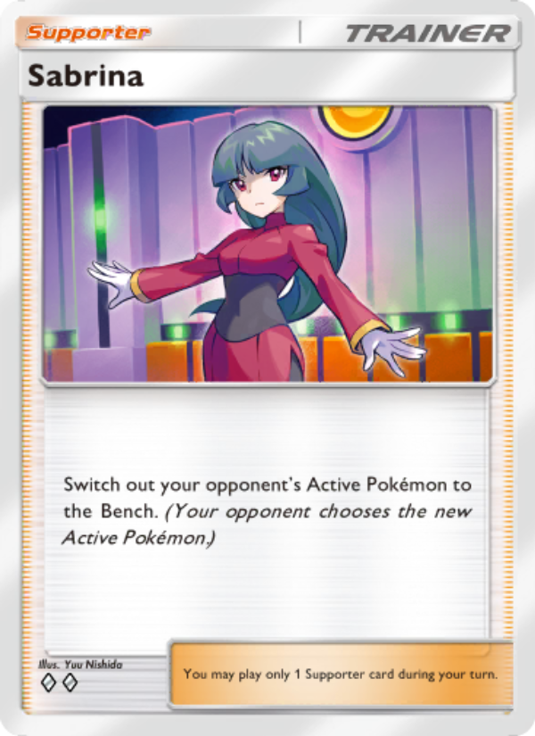 Sabrina 225/286 — Genetic Apex (English Pokémon TCG card)
