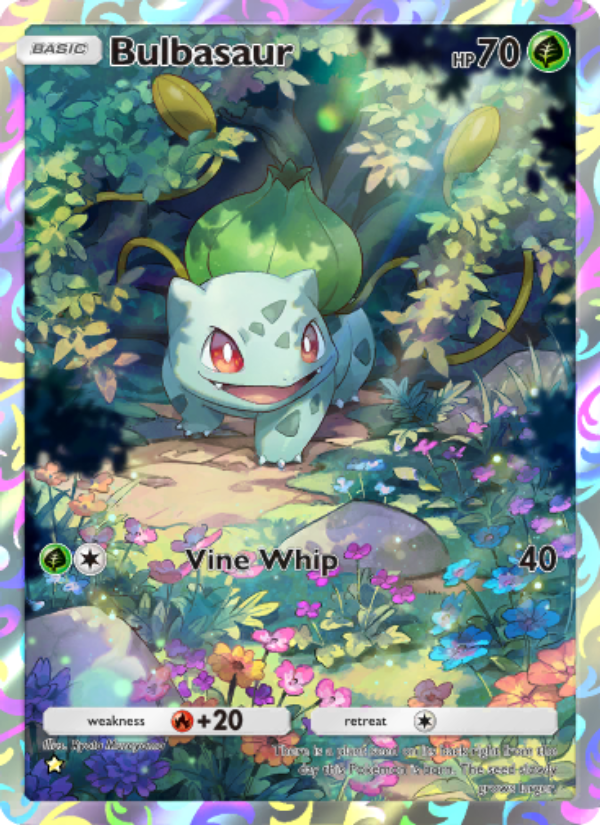 Bulbasaur 227/286 — Genetic Apex (English Pokémon TCG card)