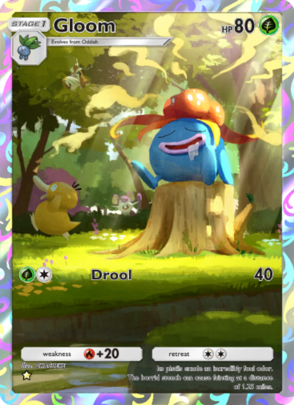Gloom 228/286 — Genetic Apex (English Pokémon TCG card)