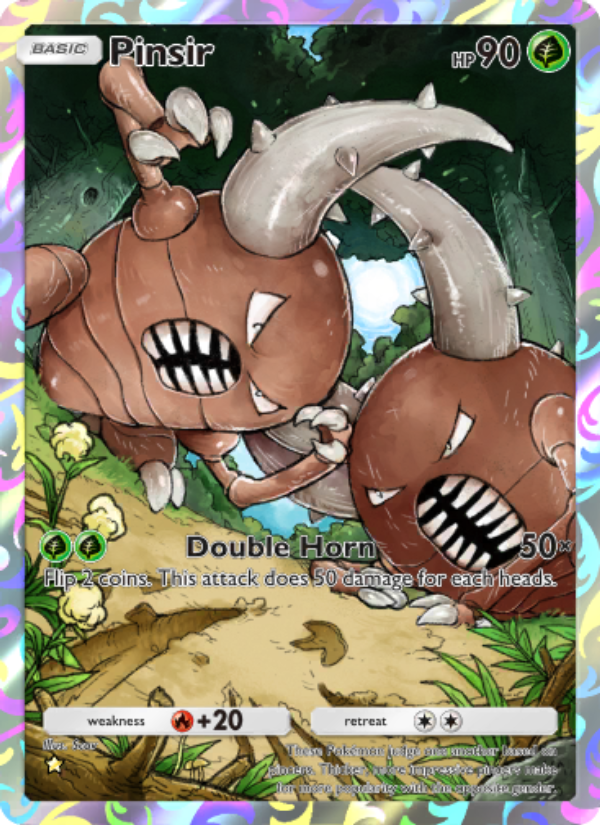 Pinsir 229/286 — Genetic Apex (English Pokémon TCG card)