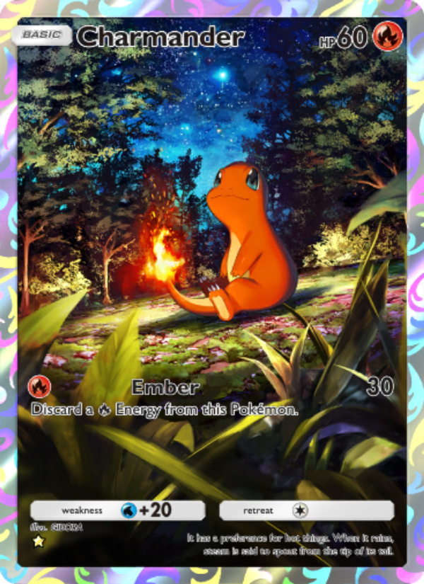Charmander 230/286 — Genetic Apex (English Pokémon TCG card)