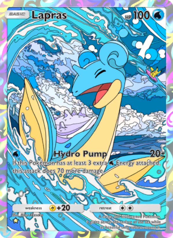 Lapras 234/286 — Genetic Apex (English Pokémon TCG card)