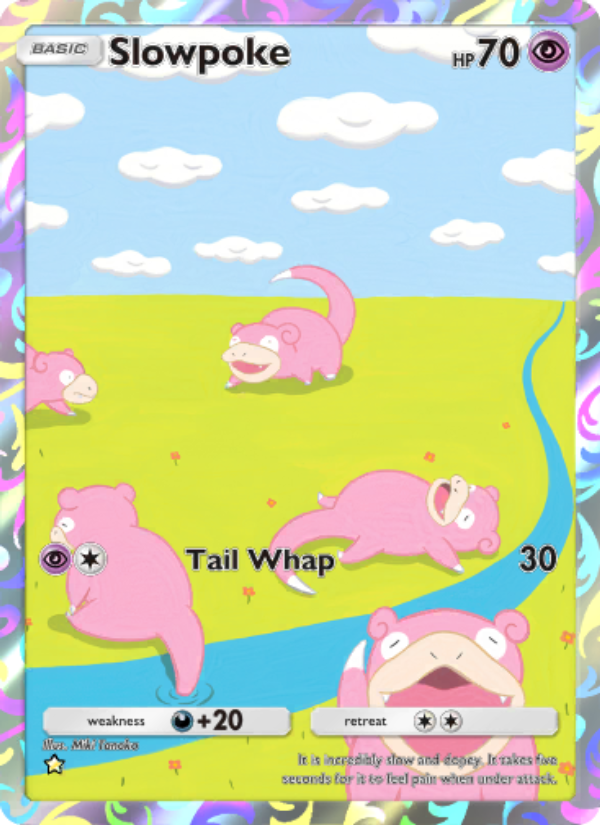 Slowpoke 237/286 — Genetic Apex (English Pokémon TCG card)