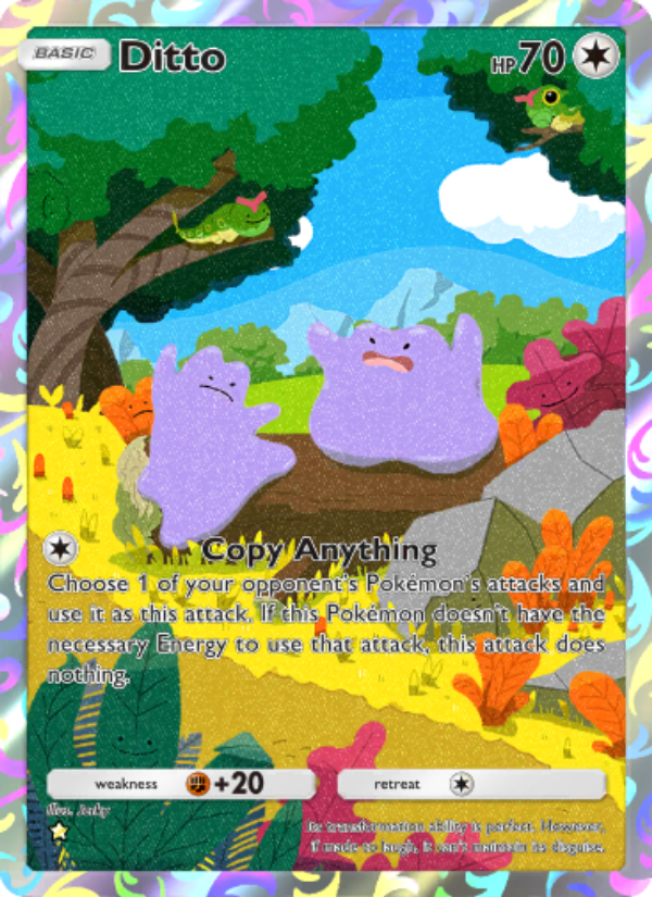 Ditto 247/286 — Genetic Apex (English Pokémon TCG card)