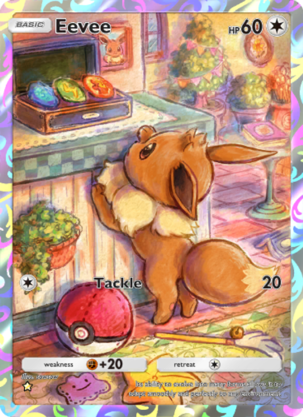 Eevee 248/286 — Genetic Apex (English Pokémon TCG card)