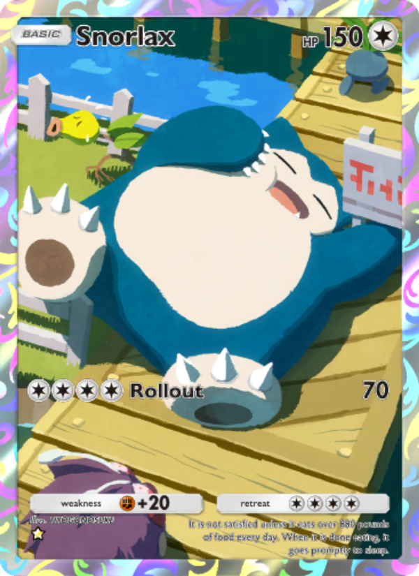 Snorlax 250/286 — Genetic Apex (English Pokémon TCG card)
