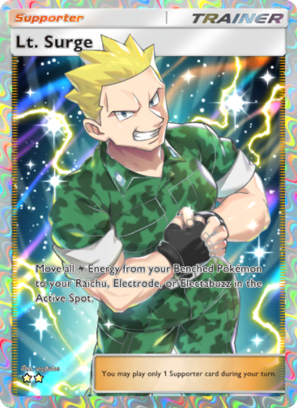 Lt. Surge 273/286 — Genetic Apex (English Pokémon TCG card)
