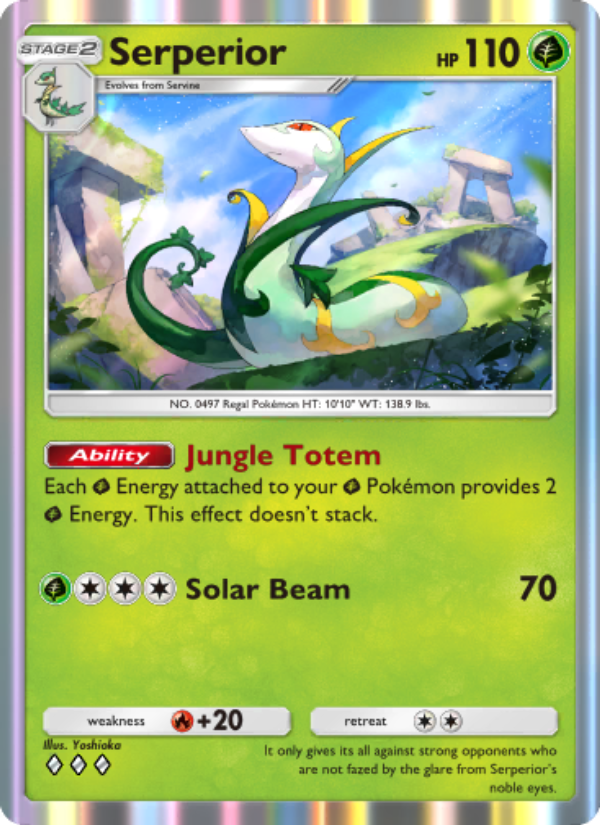 Serperior 006/86 — Mythical Island (English Pokémon TCG card)