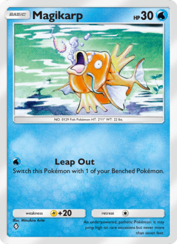 Magikarp 017/86 — Mythical Island (English Pokémon TCG card)