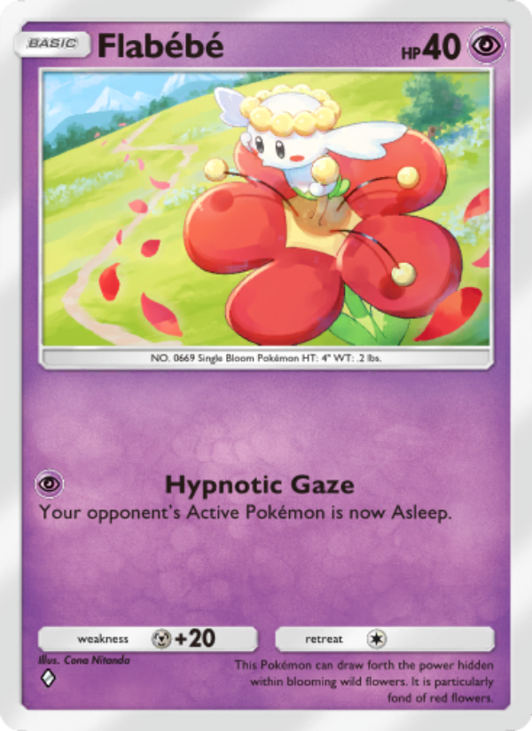 Flabébé 036/86 — Mythical Island (English Pokémon TCG card)