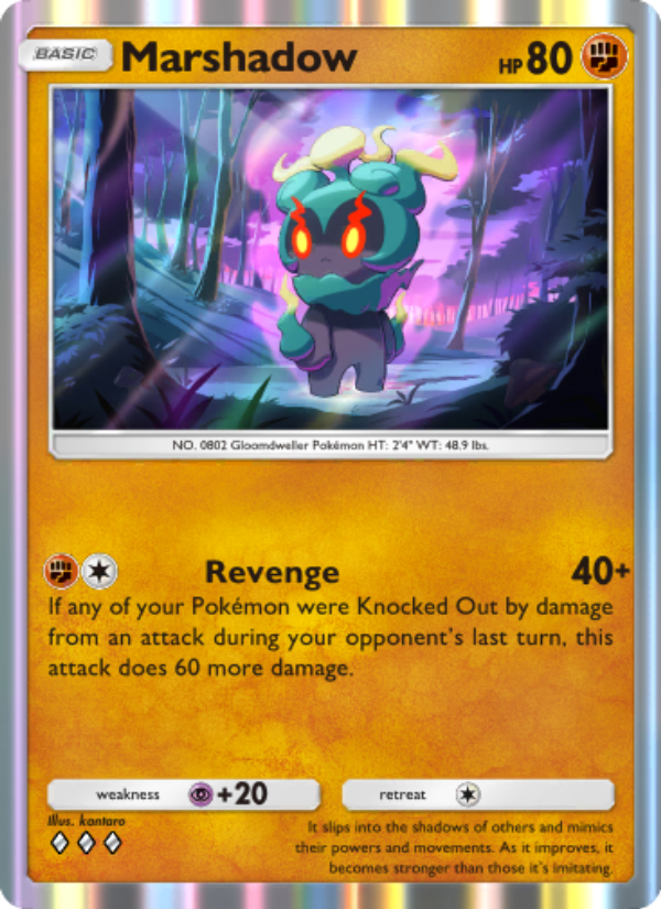 Marshadow 047/86 — Mythical Island (English Pokémon TCG card)