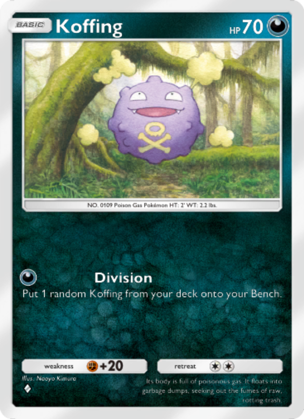 Koffing 049/86 — Mythical Island (English Pokémon TCG card)