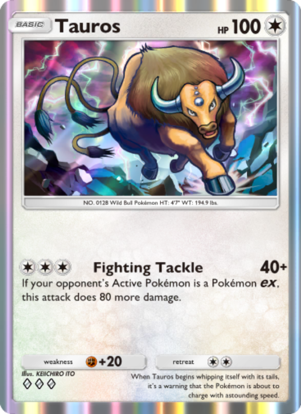 Tauros 060/86 — Mythical Island (English Pokémon TCG card)