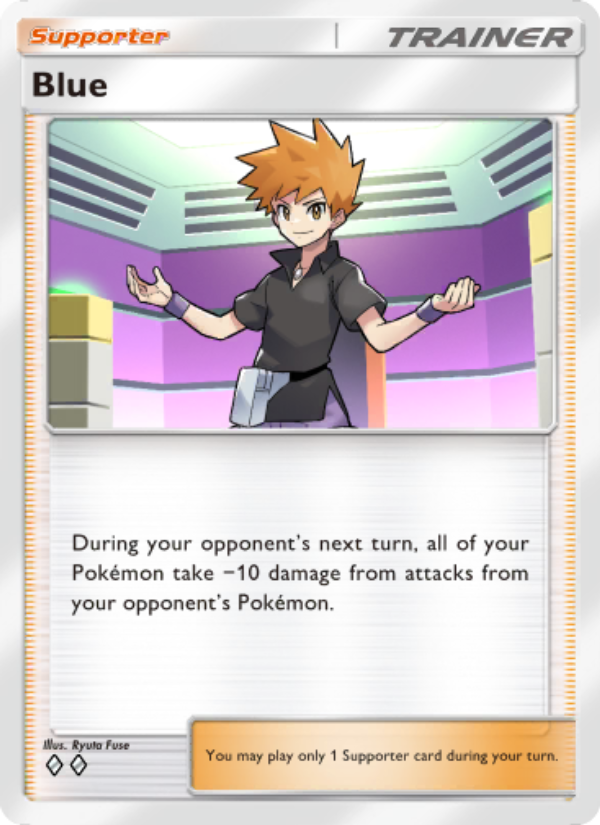 Blue 067/86 — Mythical Island (English Pokémon TCG card)