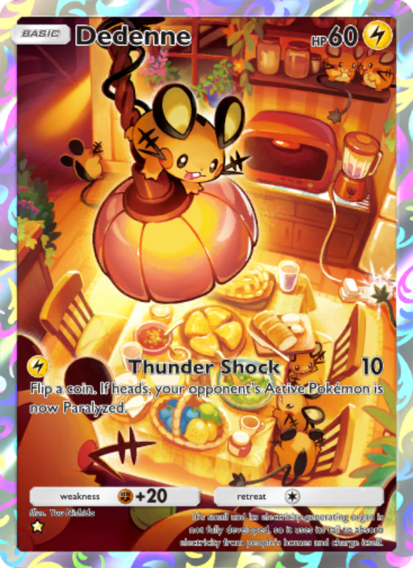Dedenne 073/86 — Mythical Island (English Pokémon TCG card)