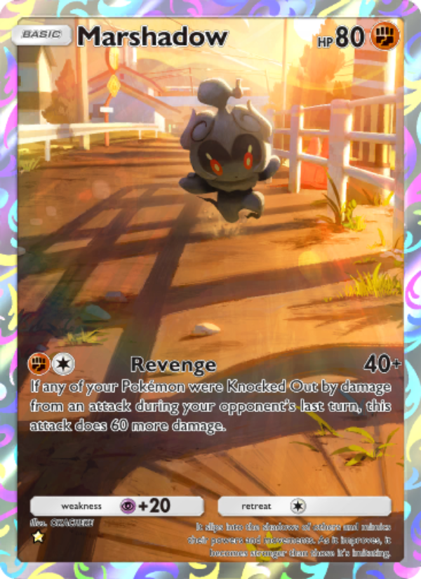 Marshadow 074/86 — Mythical Island (English Pokémon TCG card)