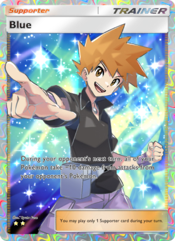 Blue 081/86 — Mythical Island (English Pokémon TCG card)