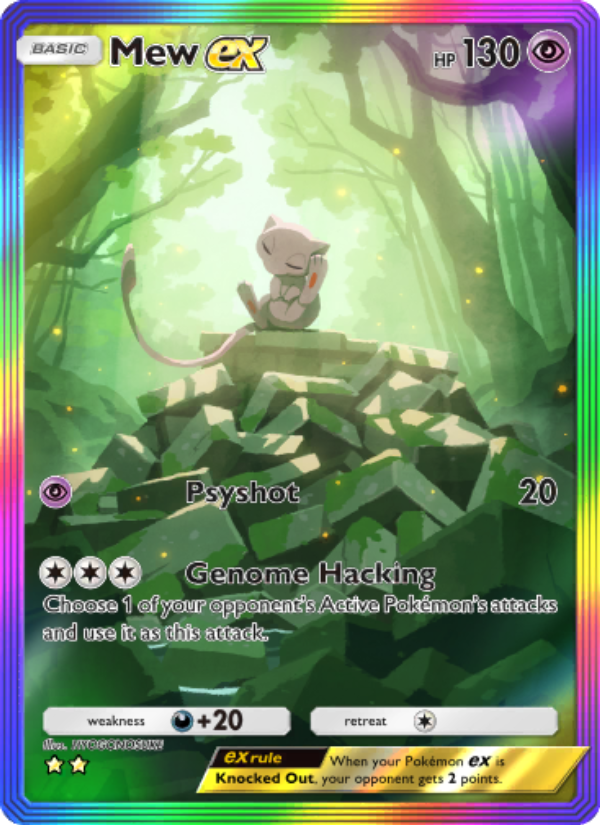 Mew ex 083/86 — Mythical Island (English Pokémon TCG card)