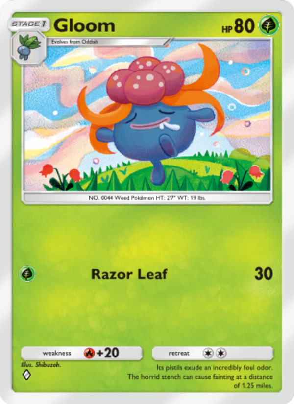 Gloom 002/207 — Space-Time Smackdown (English Pokémon TCG card)