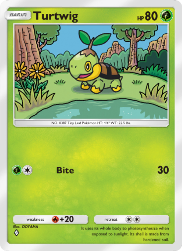 Turtwig 010/207 — Space-Time Smackdown (English Pokémon TCG card)