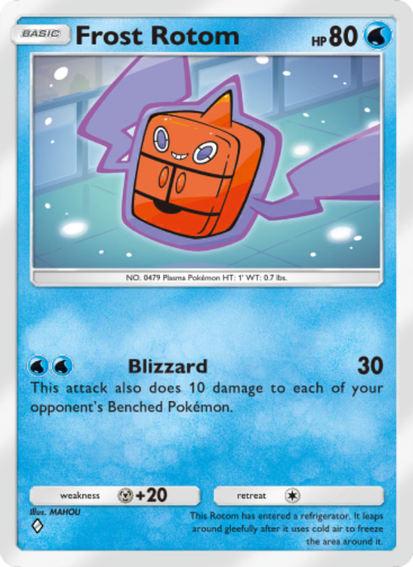 Frost Rotom 048/207 — Space-Time Smackdown (English Pokémon TCG card)