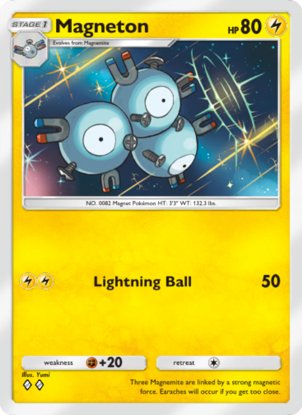 Magneton 052/207 — Space-Time Smackdown (English Pokémon TCG card)