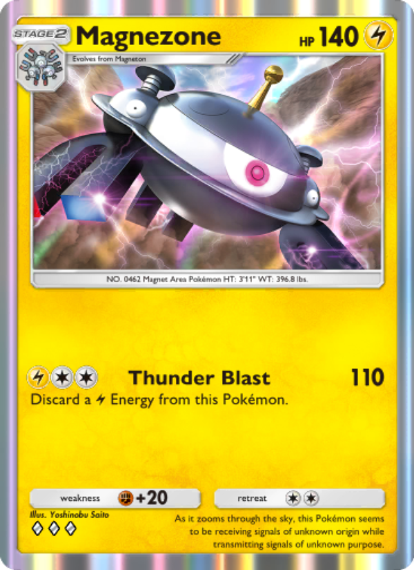 Magnezone 053/207 — Space-Time Smackdown (English Pokémon TCG card)