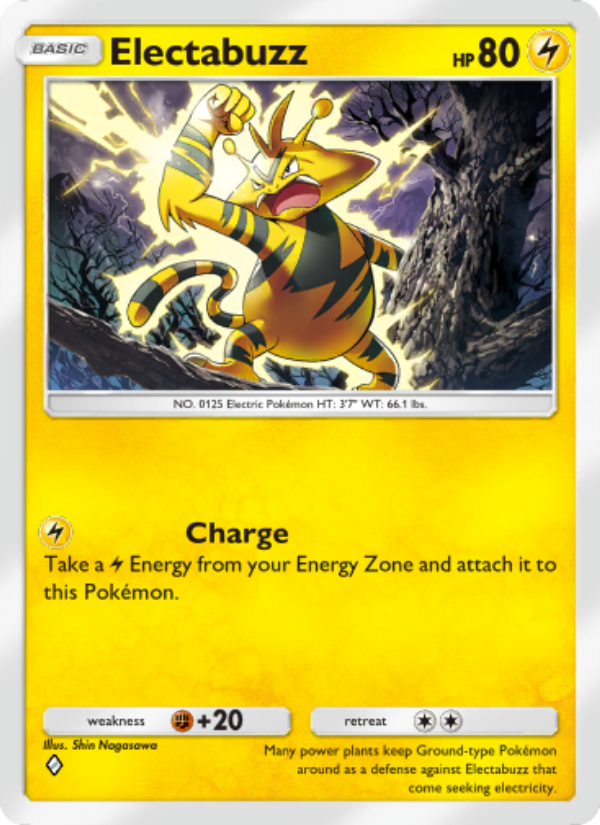 Electabuzz 056/207 — Space-Time Smackdown (English Pokémon TCG card)