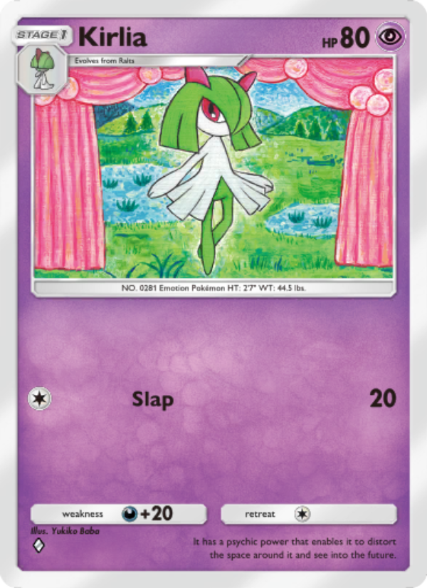 Kirlia 069/207 — Space-Time Smackdown (English Pokémon TCG card)