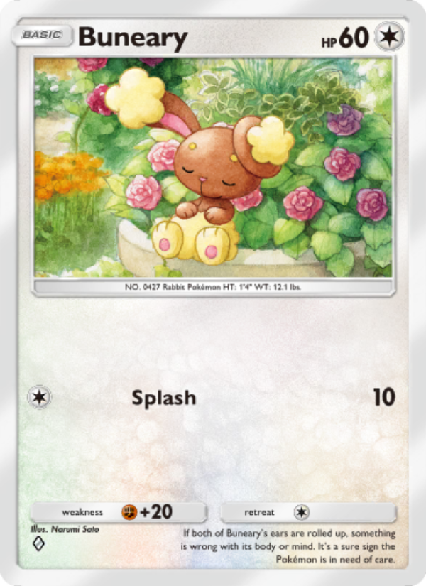 Buneary 137/207 — Space-Time Smackdown (English Pokémon TCG card)